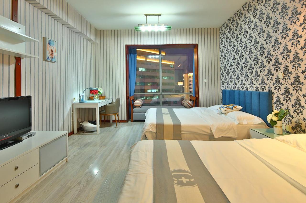 Qingdao Jinshan We+ Holiday Apartment Extérieur photo